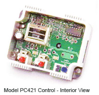 Model PC421 Control - Interior View